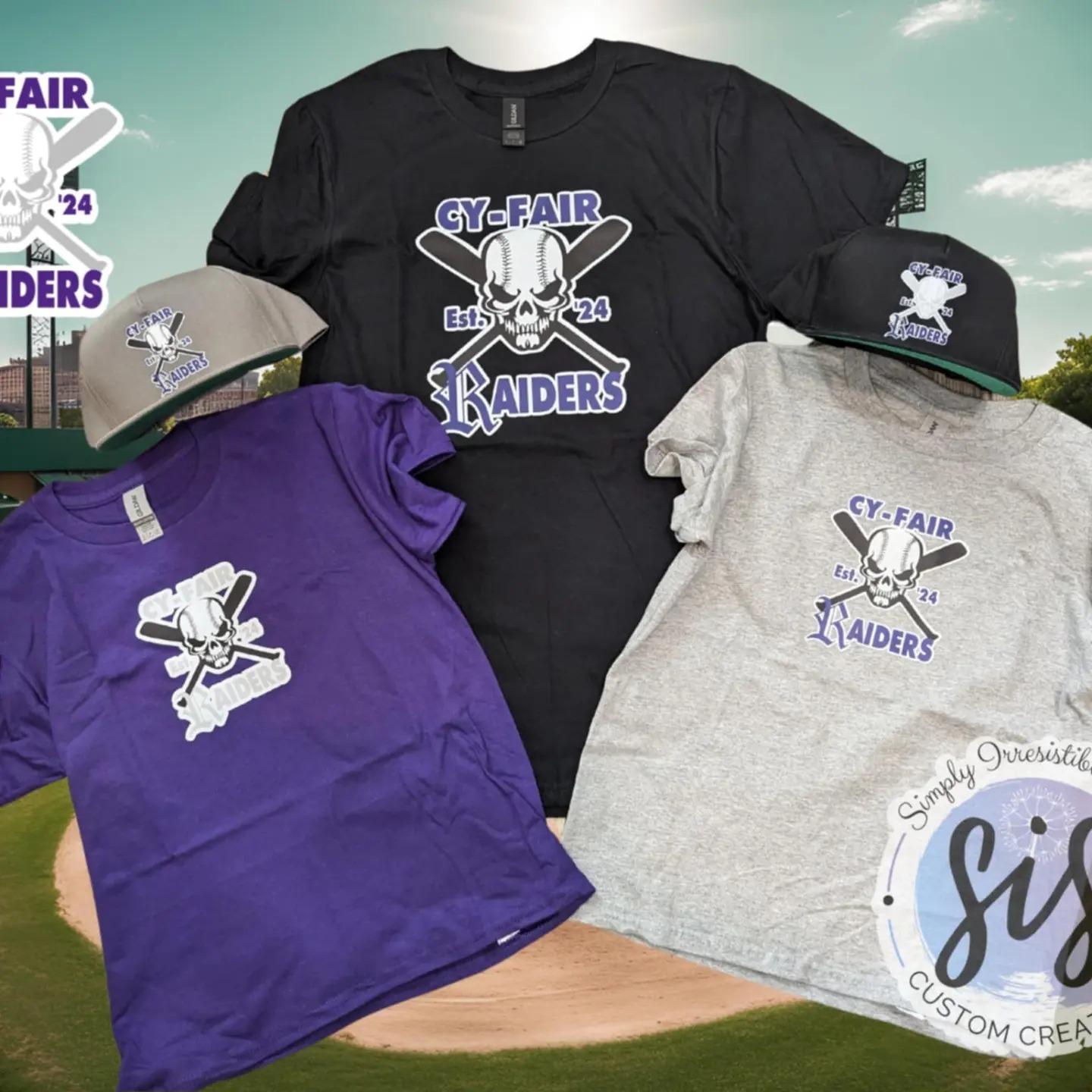 Custom shirts created by SIS Custom Creations