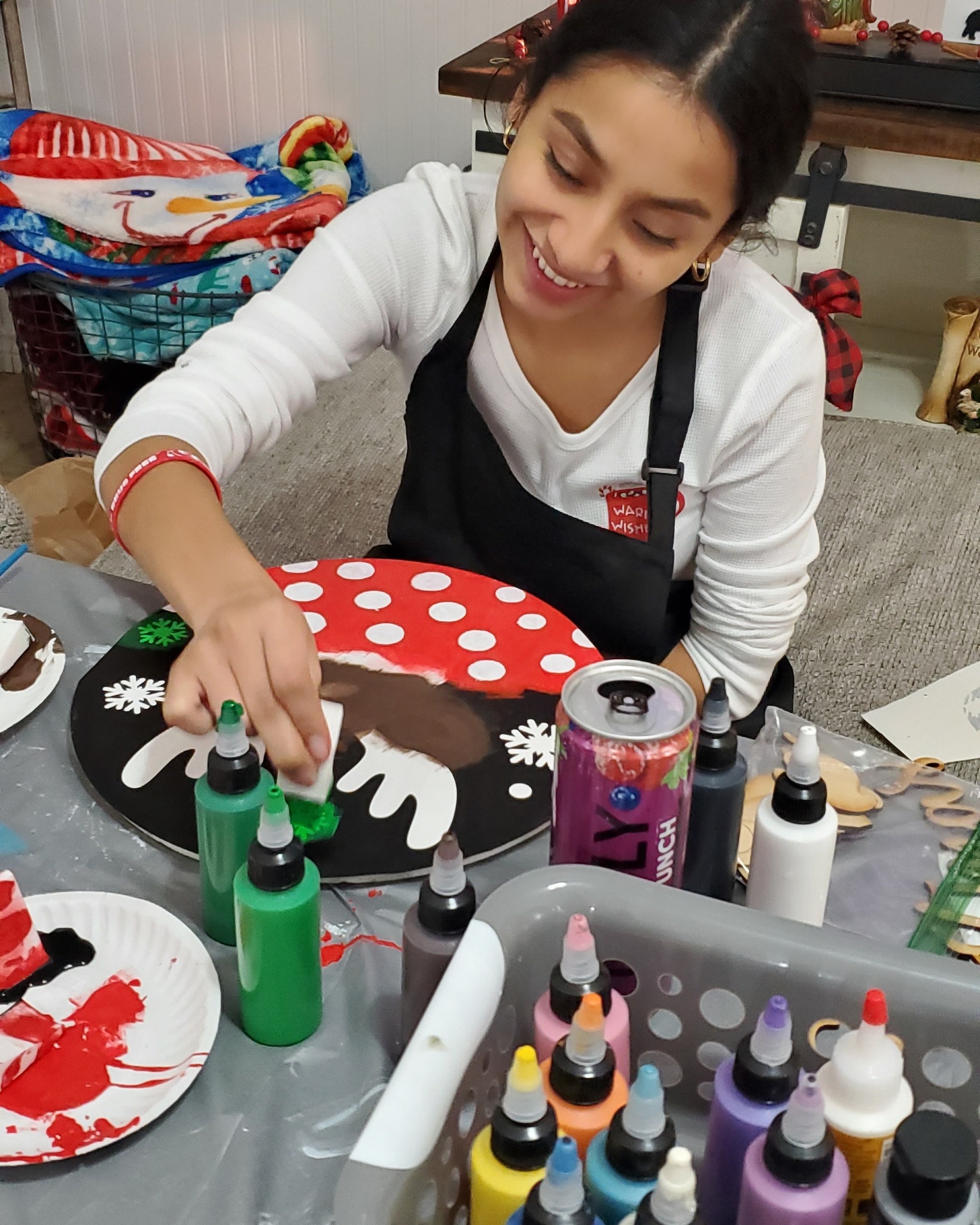 Paint night creativity